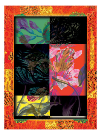 Flower Frame Iii by Miguel Paredes Pricing Limited Edition Print image