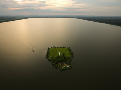 West Baray Surrounds The Temple Of West Mebon by Robert Clark Pricing Limited Edition Print image