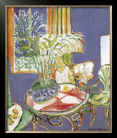 Petit Interieur Bleu, 1947 by Henri Matisse Pricing Limited Edition Print image