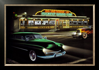 Mickeys Diner by Helen Flint Pricing Limited Edition Print image