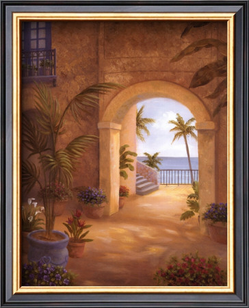 Patio Archway Ii by Vivian Flasch Pricing Limited Edition Print image