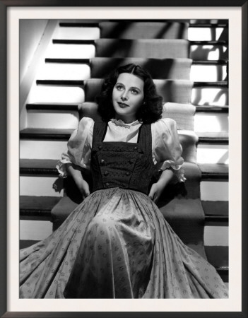 Hedy Lamarr, 1940 by Clarence Sinclair Bull Pricing Limited Edition Print image