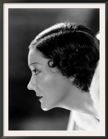 Gloria Swanson, 1934 by Clarence Sinclair Bull Pricing Limited Edition Print image