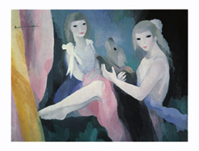 Femmes Au Chien by Marie Laurencin Pricing Limited Edition Print image