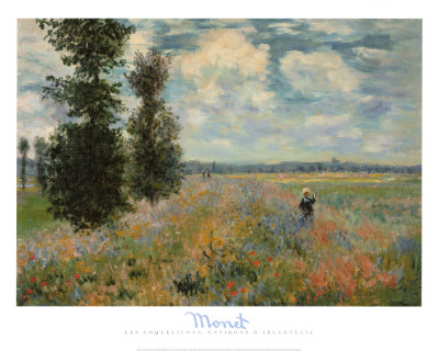Les Coquelicots, Environs D'argenteuil by Claude Monet Pricing Limited Edition Print image