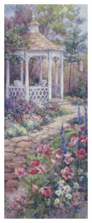 Victorian Gazebo by Barbara Mock Pricing Limited Edition Print image