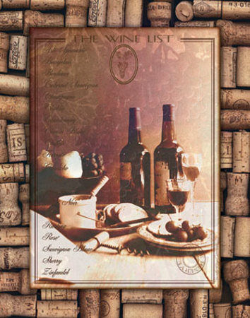 Wine List Iv by Sally Ray Cairns Pricing Limited Edition Print image
