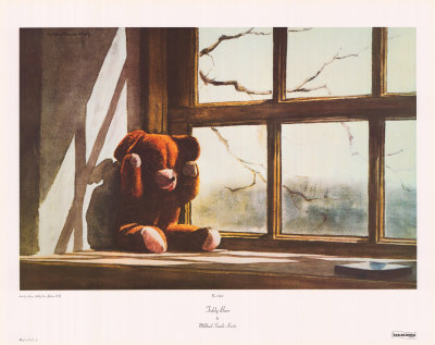 Teddy Bear by Mildred Sands Kratz Pricing Limited Edition Print image