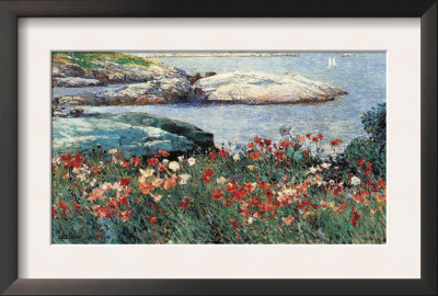 Poppies, Isle Of Shoals by Childe Hassam Pricing Limited Edition Print image