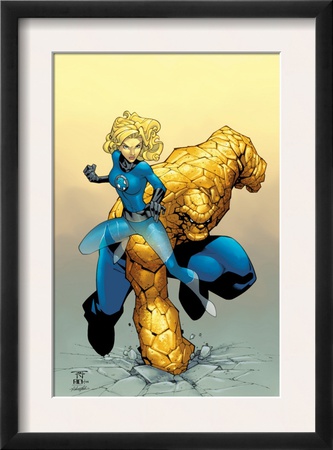 Tales Of The Thing #3 Cover: Thing And Invisible Woman by Randy Green Pricing Limited Edition Print image