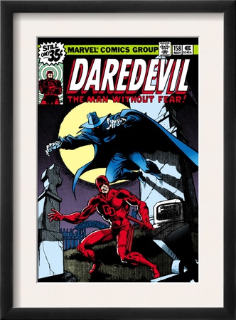 Daredevil #158 Cover: Daredevil And Death-Stalker by Frank Miller Pricing Limited Edition Print image