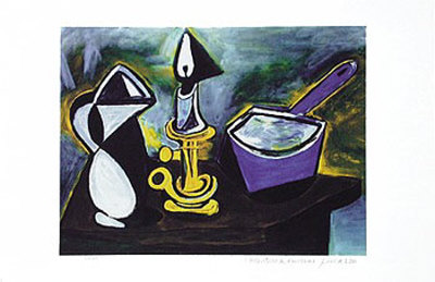 Still Life With Candle by Pablo Picasso Pricing Limited Edition Print image