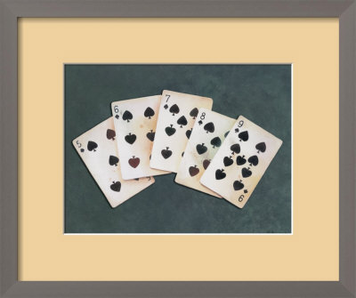 Straight Flush by Lisa Danielle Pricing Limited Edition Print image
