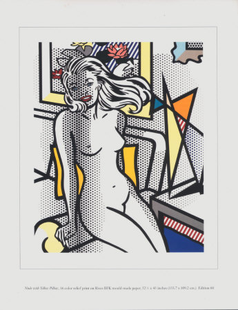 Nude With Yellow Pillow by Roy Lichtenstein Pricing Limited Edition Print image