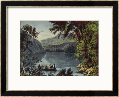 Echo Lake White Mountains by Currier & Ives Pricing Limited Edition Print image