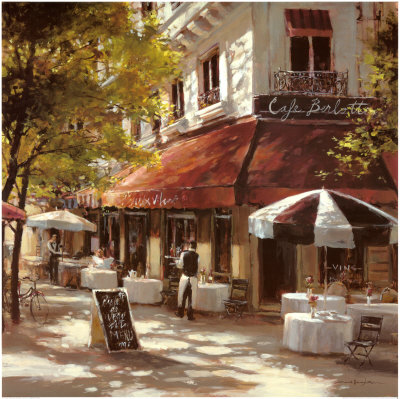 Cafe Berlotti Limited Edition Print by Brent Heighton Pricing Secondary ...