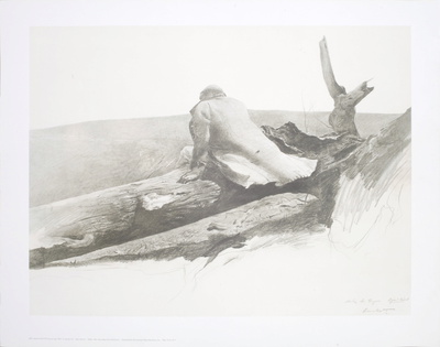 Study For April Wind by Andrew Wyeth Pricing Limited Edition Print image