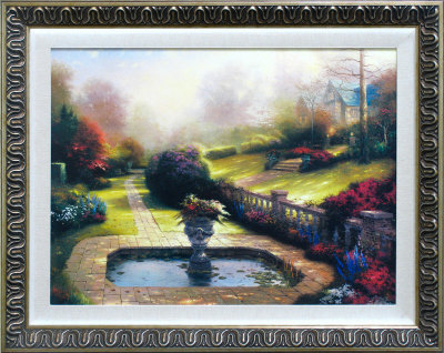 Garden Beyond Spring Gate by Thomas Kinkade Pricing Limited Edition Print image