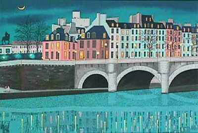 Paris, Pont Neuf by Ledan Fanch Pricing Limited Edition Print image