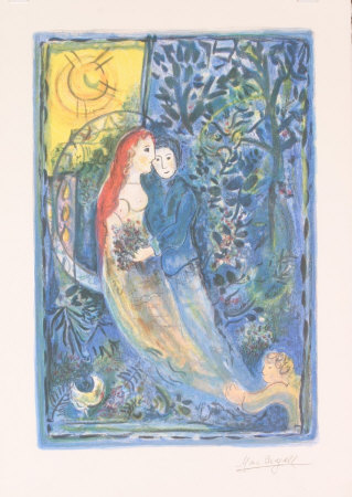 Wedding by Marc Chagall Pricing Limited Edition Print image