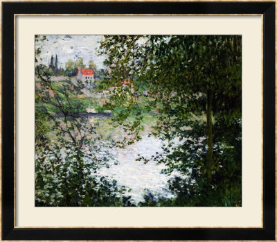 Ile De La Grande Jatte, Through The Trees, 1878 by Claude Monet Pricing Limited Edition Print image