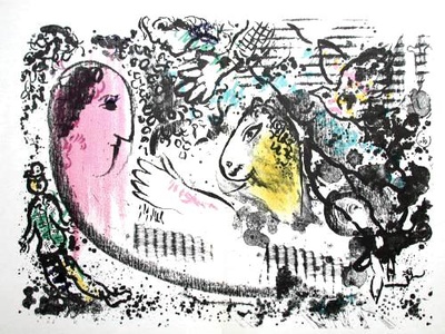 Dlm - Rêverie by Marc Chagall Pricing Limited Edition Print image