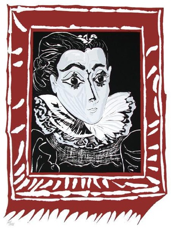 Dame À La Colerette by Pablo Picasso Pricing Limited Edition Print image