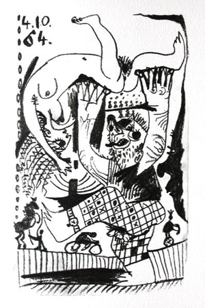 Le Gout Du Bonheur 43 by Pablo Picasso Pricing Limited Edition Print image