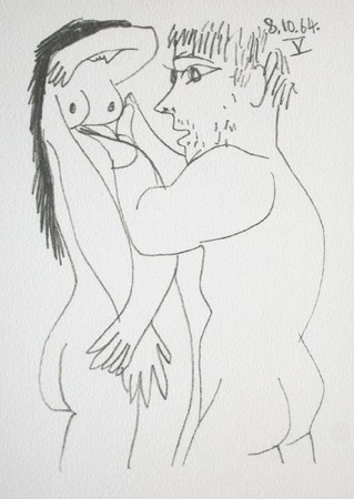 Le Gout Du Bonheur 54 by Pablo Picasso Pricing Limited Edition Print image