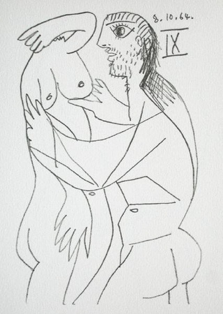 Le Goût Du Bonheur 58 by Pablo Picasso Pricing Limited Edition Print image