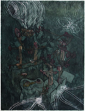 Hom'mere 09 by Roberto Matta Pricing Limited Edition Print image