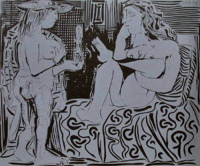 Lc - Deux Femmes by Pablo Picasso Pricing Limited Edition Print image
