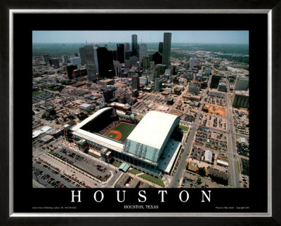 Enron Field - Houston, Texas by Mike Smith Pricing Limited Edition Print image