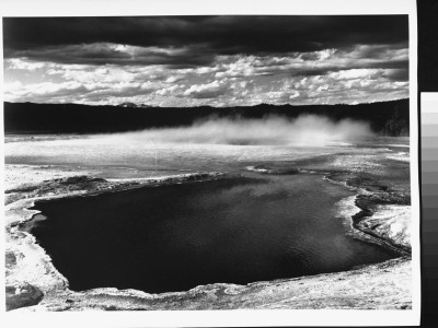 Fountain Geyser Pool, Yellowstone National Park, Yellowstone, Wy by Ansel Adams Pricing Limited Edition Print image