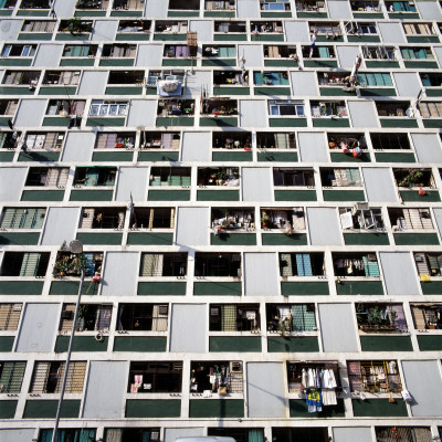 Chong-King Mansion, Hong Kong High-Rise Housing by Ben Johnson Pricing Limited Edition Print image