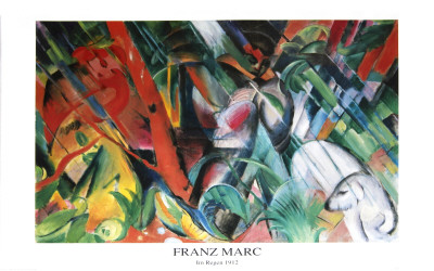 The Hunt by Franz Marc Pricing Limited Edition Print image