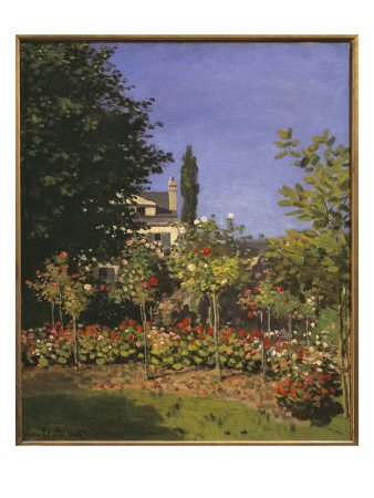 Flowering Garden by Claude Monet Pricing Limited Edition Print image