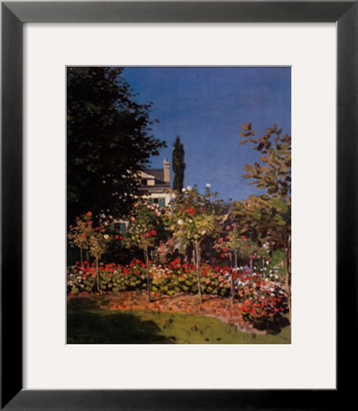 Garden In Bloom by Claude Monet Pricing Limited Edition Print image