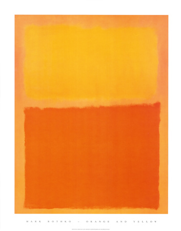 Orange And Yellow by Mark Rothko Pricing Limited Edition Print image