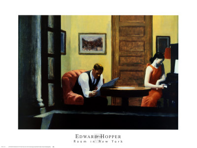 Room In New York by Edward Hopper Pricing Limited Edition Print image