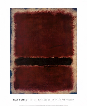 Untitled, 1963 by Mark Rothko Pricing Limited Edition Print image