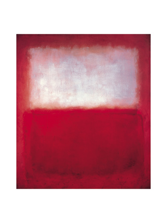 White Over Red by Mark Rothko Pricing Limited Edition Print image
