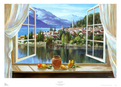 Lago Di Fiori by Dante Lorenzo Pricing Limited Edition Print image