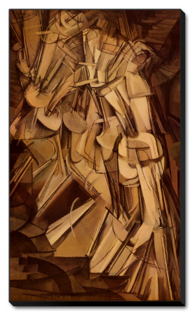 Nude Descending A Staircase, No. 2, 1912 by Marcel Duchamp Pricing Limited Edition Print image