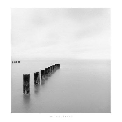 Lake Michigan Morning, Chicago, 2001 by Michael Kenna Pricing Limited Edition Print image