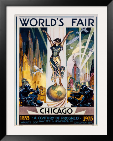 Chicago World's Fair, 1933 by Glen C. Sheffer Pricing Limited Edition Print image