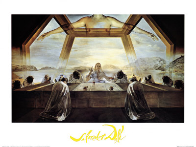The Sacrament Of The Last Supper, C.1955 by Salvador Dalí Pricing Limited Edition Print image