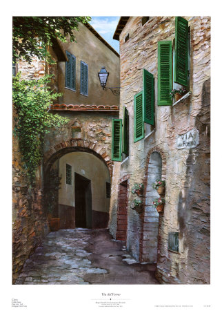 Via Del Forno by Roger Duvall Pricing Limited Edition Print image