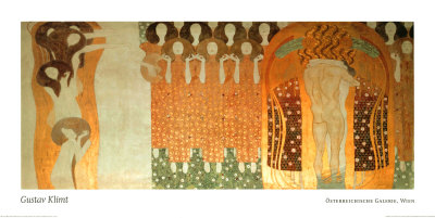 Beethoven Frieze by Gustav Klimt Pricing Limited Edition Print image