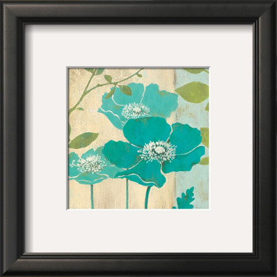 Modern Blue Poppy by Stefania Ferri Pricing Limited Edition Print image